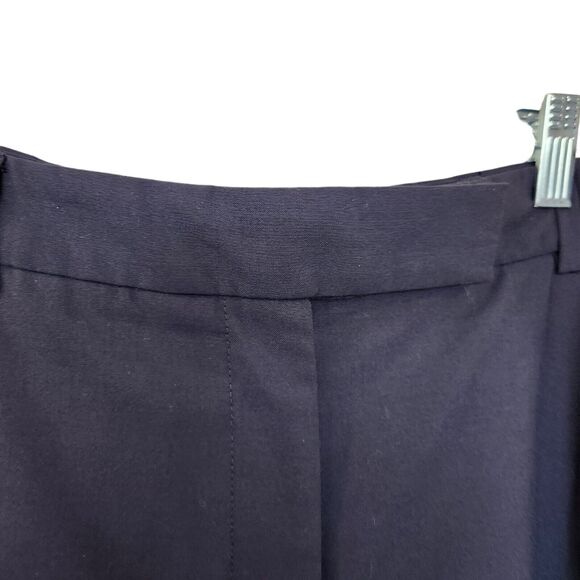 Lands End Outfitters Women's 14 Wool Blend Lined Straight Leg Black Career Pants - Picture 6 of 15